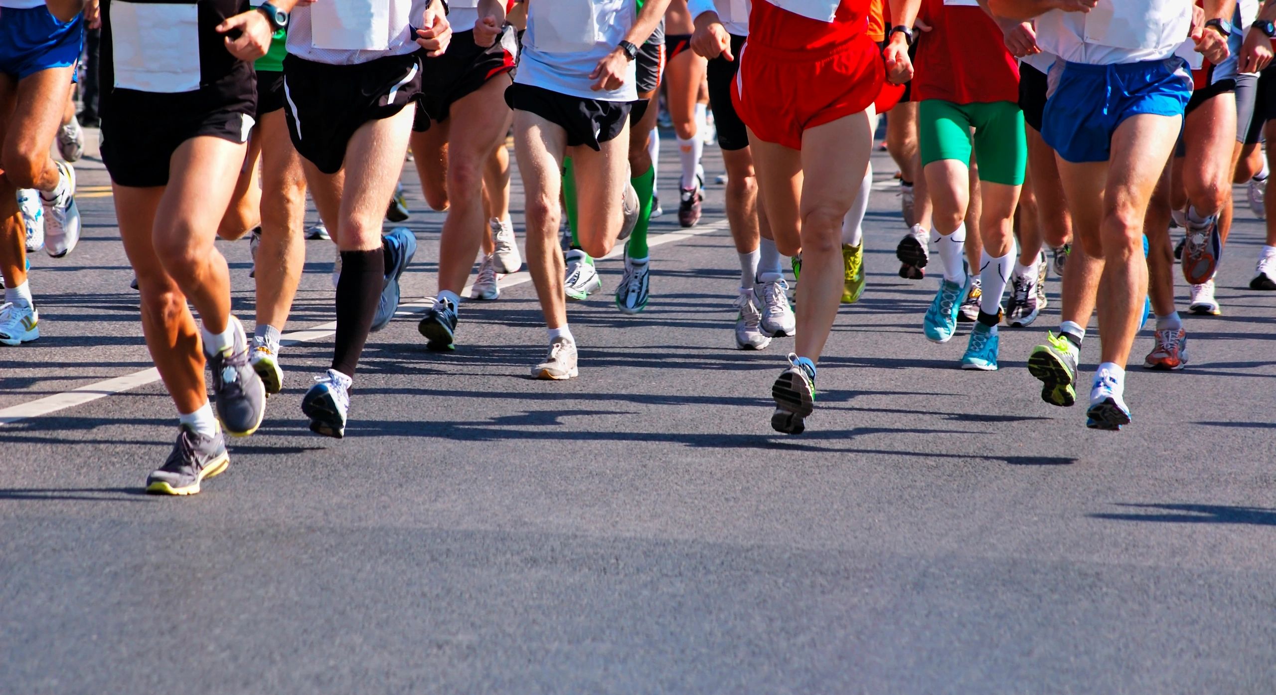 Runners at the Indian Lake Loop race