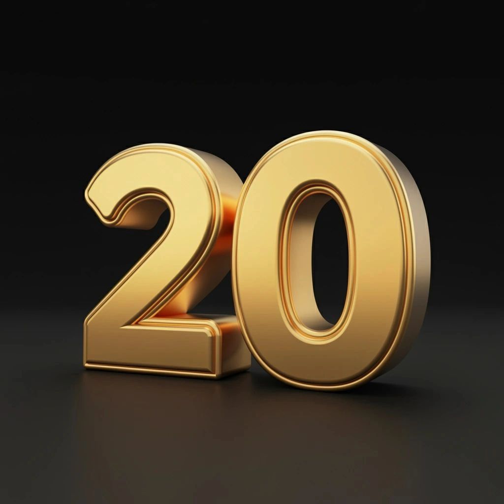 20th anniversary